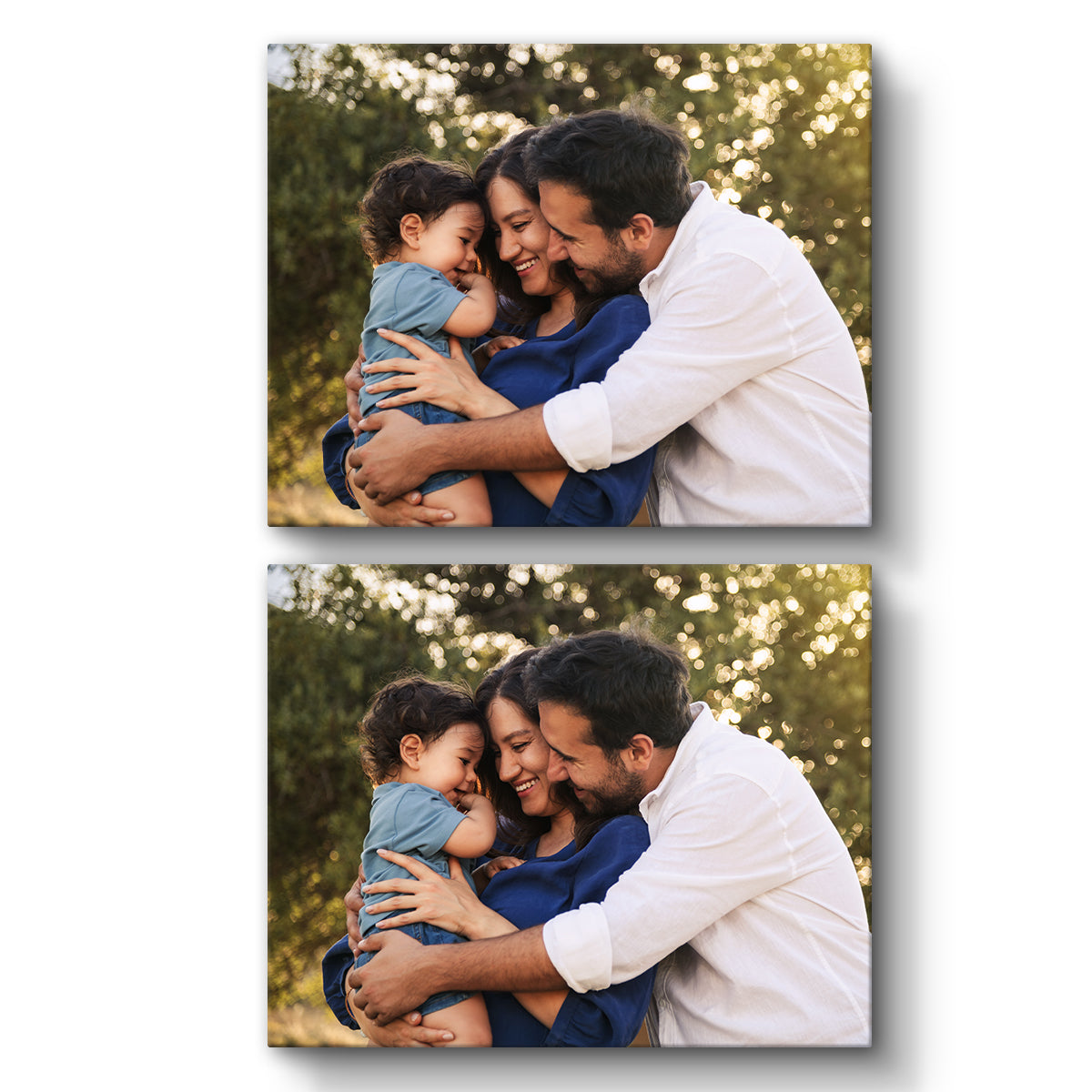 Set of 2 Restickable Custom Framed Photos - 20" x 16"