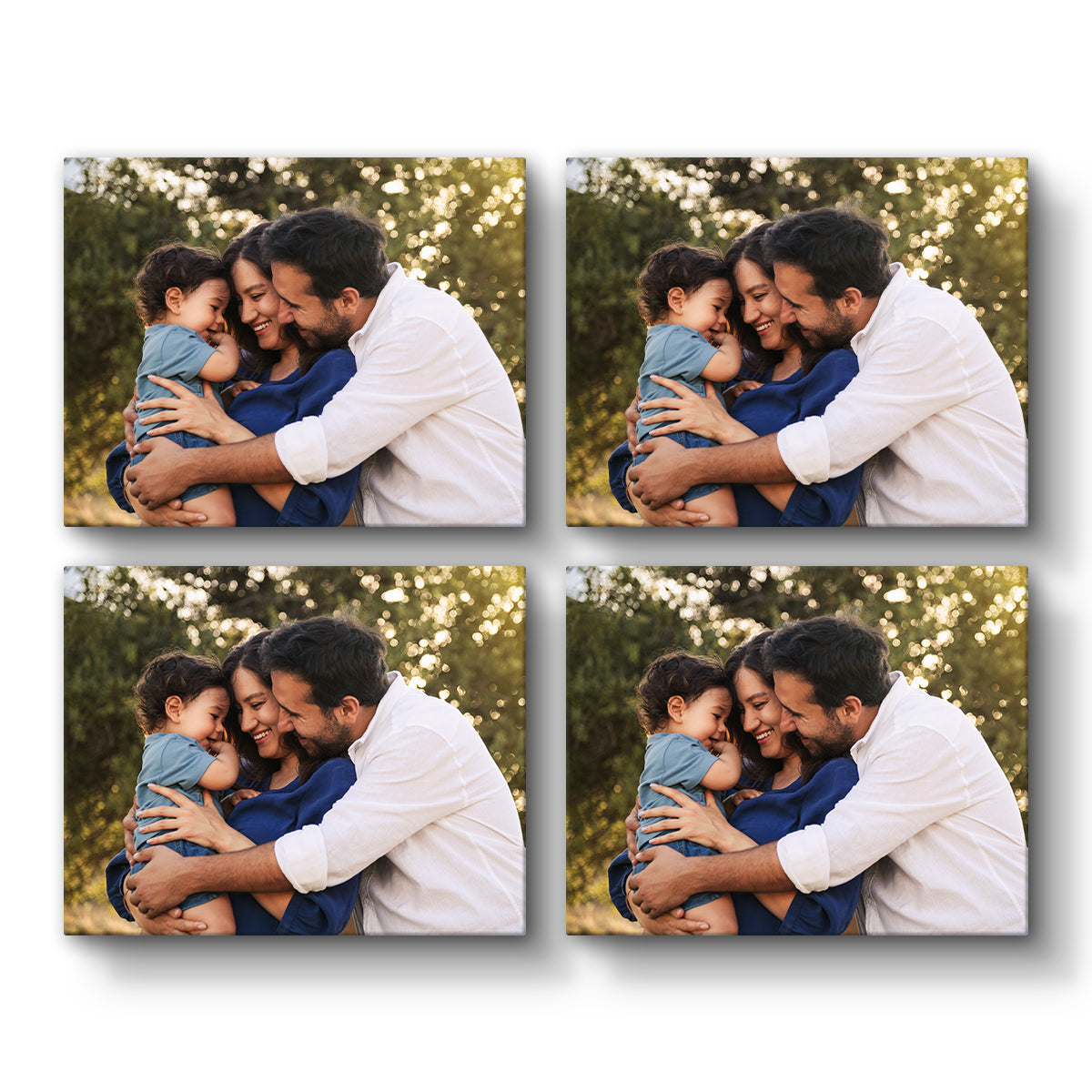 Set of 4 Restickable Custom Framed Photos - 20" x 16"