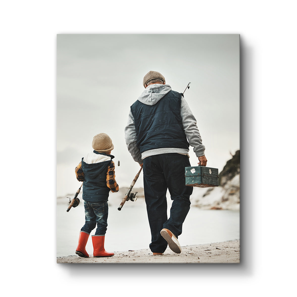 Restickable Custom Framed Photo - 22" x 28"