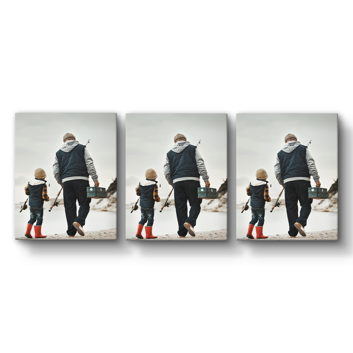 Set of 3 Restickable Custom Framed Photos - 22" x 28"