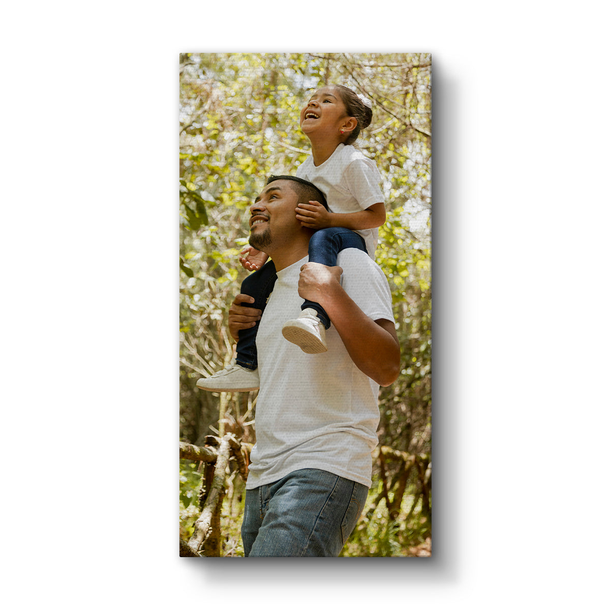 Restickable Custom Framed Photo - 8" x 16"