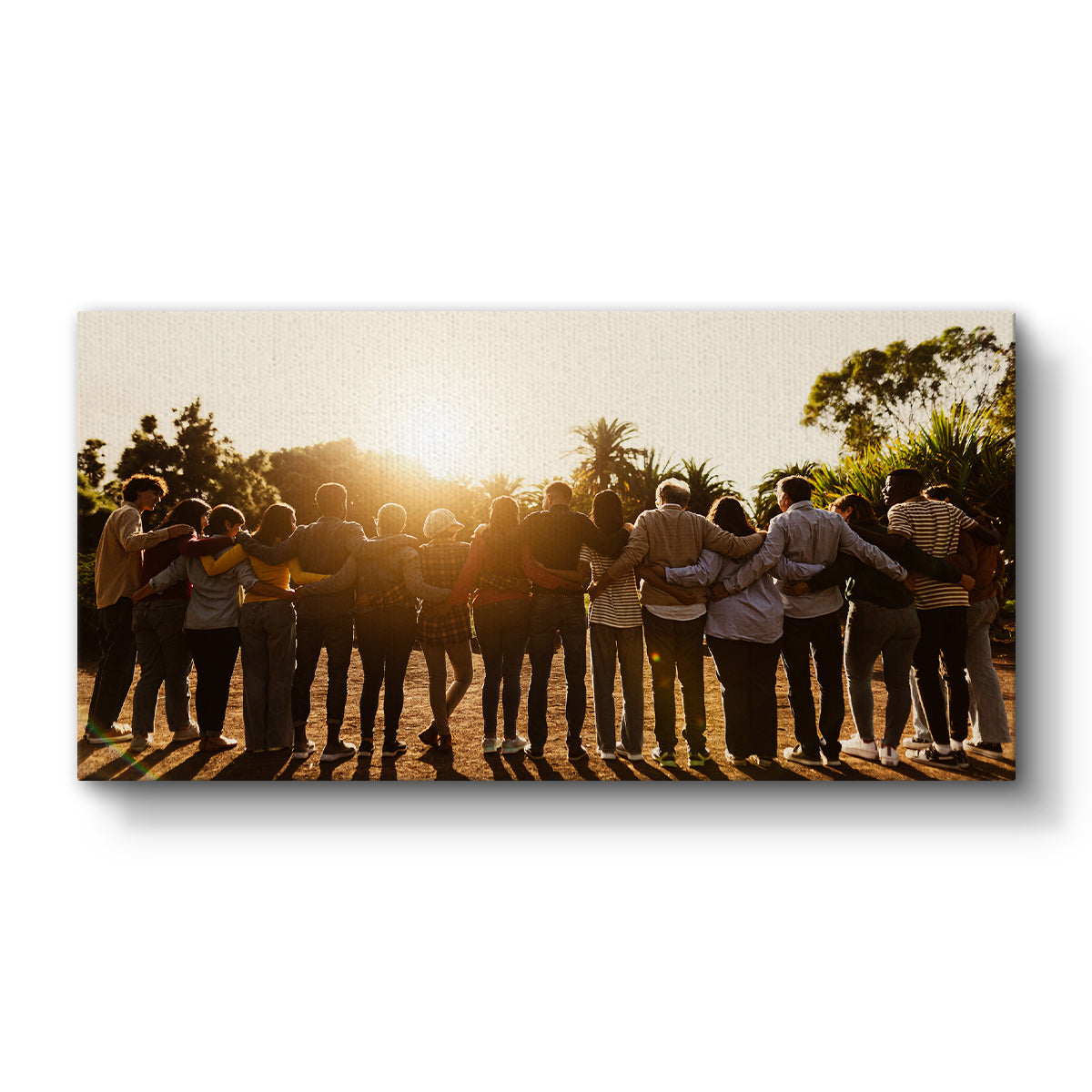 Restickable Custom Framed Photo - 16" x 8"