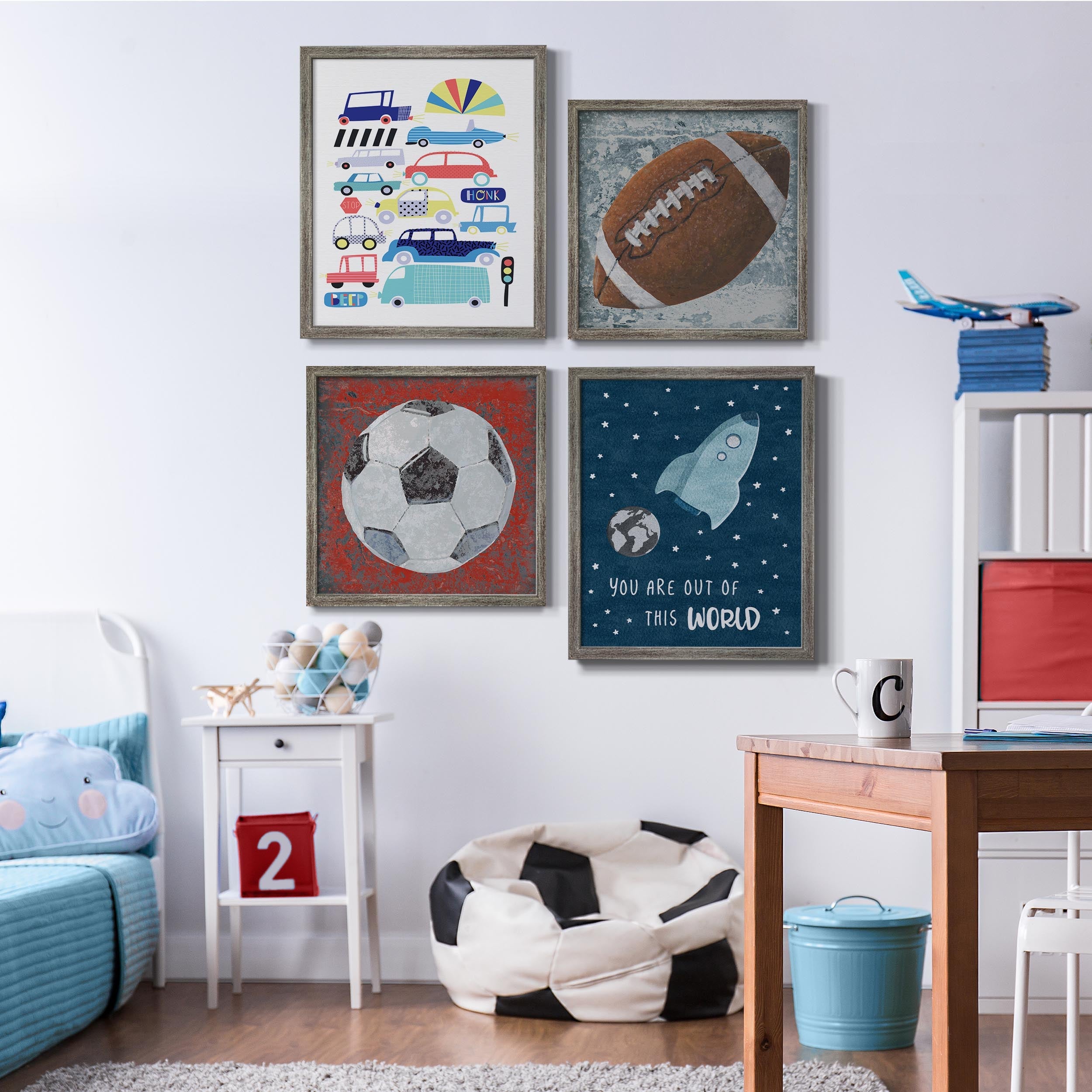 Kids' Room Wall Art Renditions Art — free download
