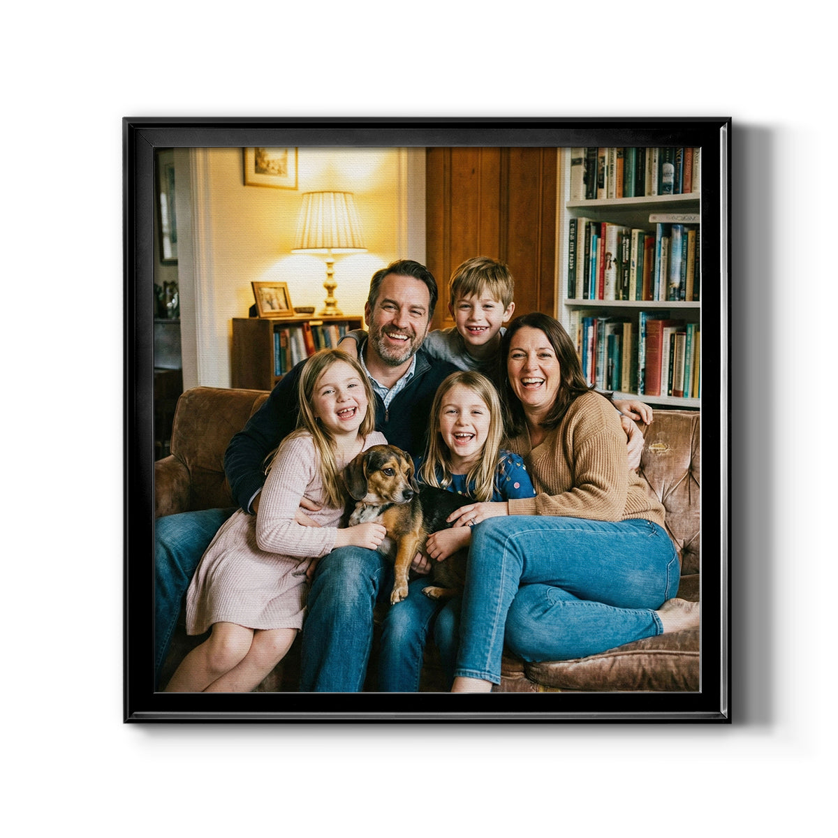 Square Custom Classic Frames - Gallery Wrapped Canvas or Prints