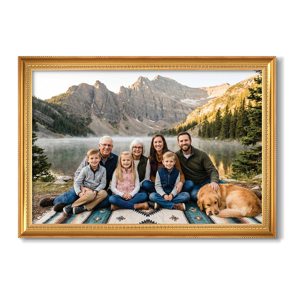 Custom Framed Canvas - Traditional & Ornate Collection
