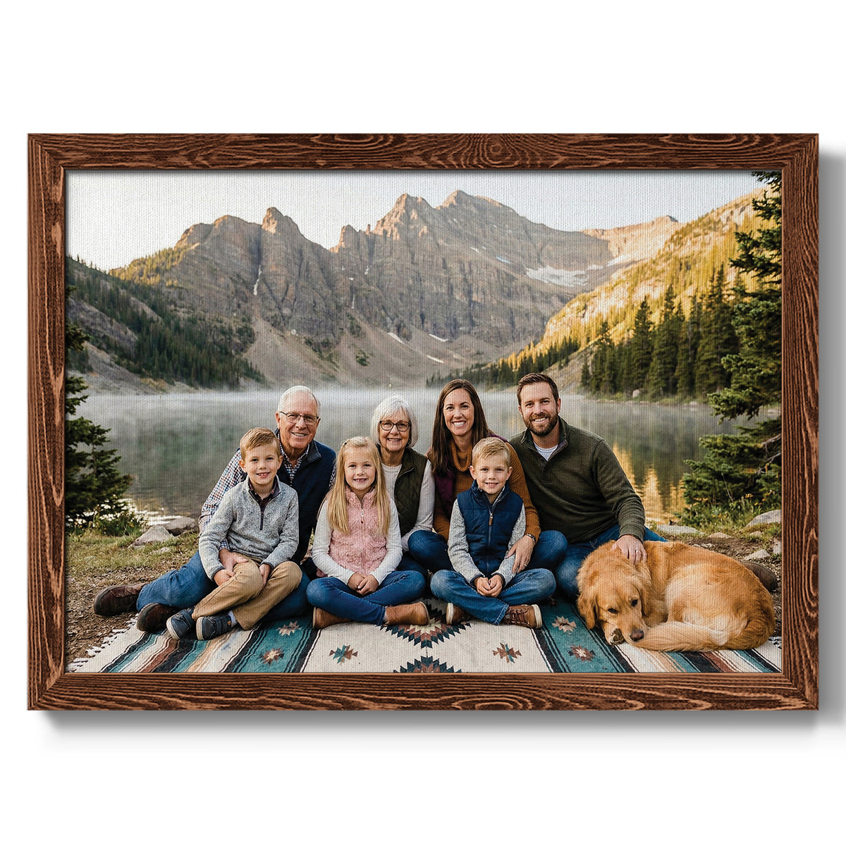 Landscape Custom Rustic Frames - Gallery Wrapped Canvas or Prints