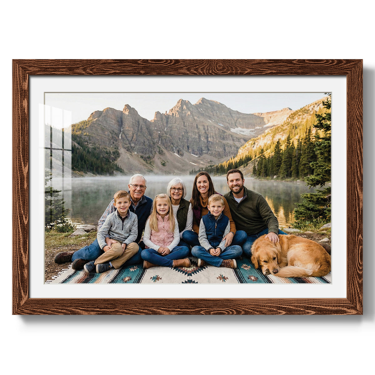 Landscape Custom Rustic Frames - Gallery Wrapped Canvas or Prints