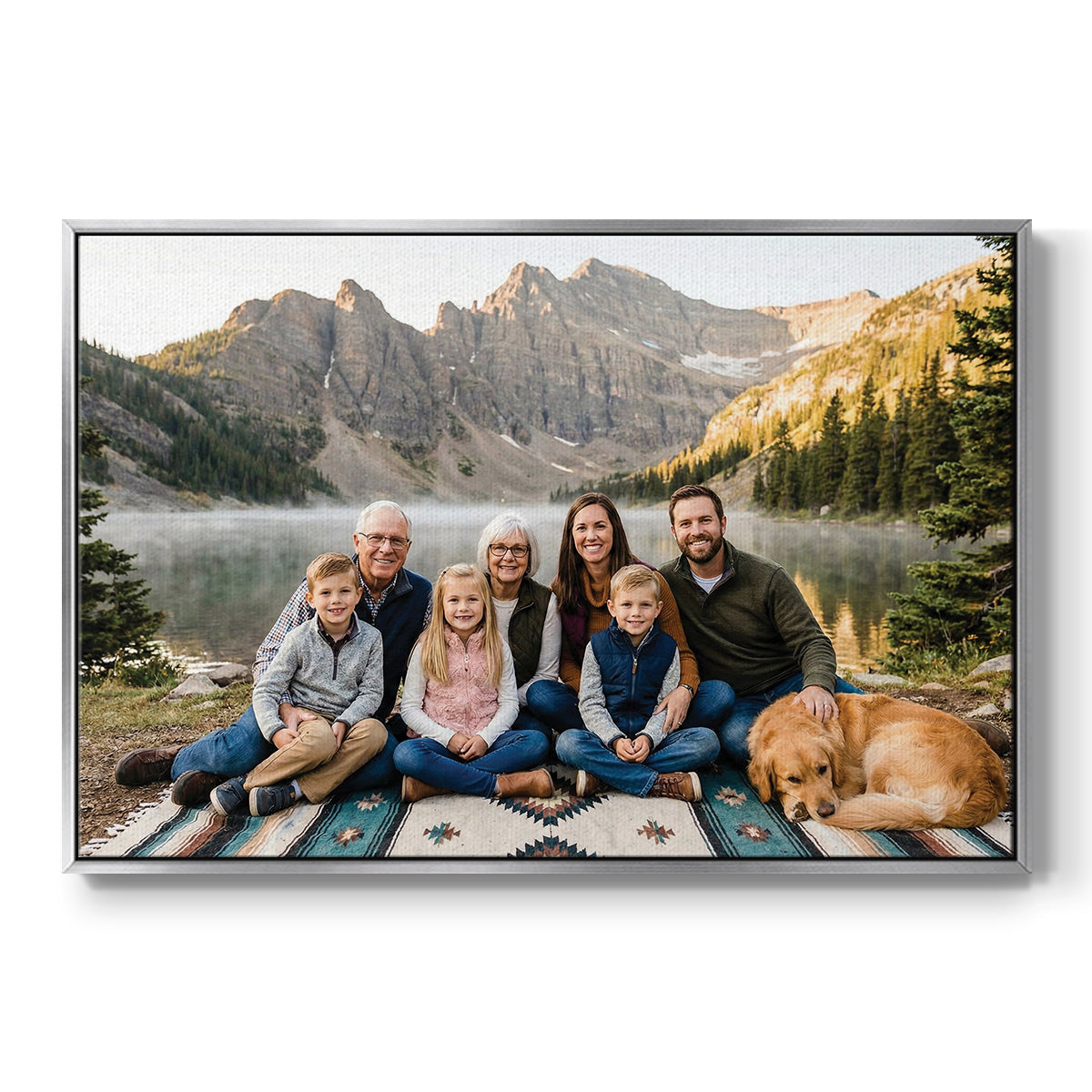 Custom L / Floater Framed Canvas