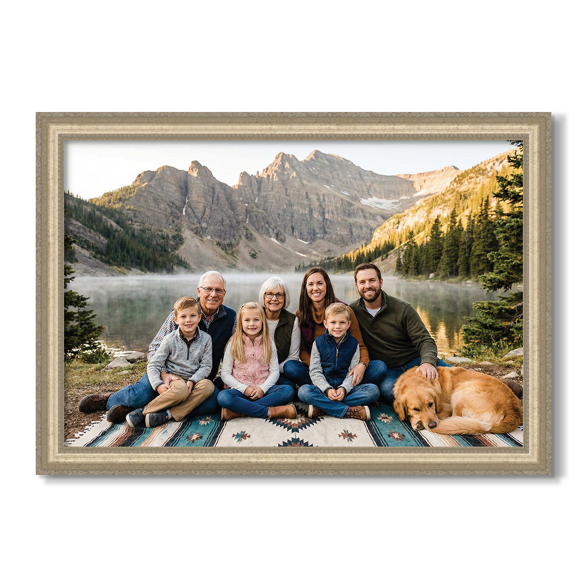 Custom Framed Canvas - Traditional & Ornate Collection