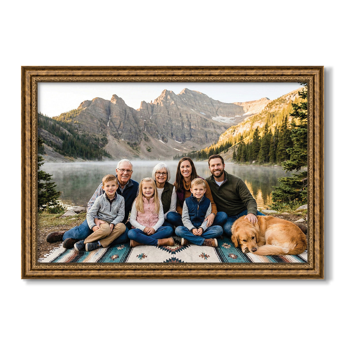 Custom Framed Canvas - Traditional & Ornate Collection