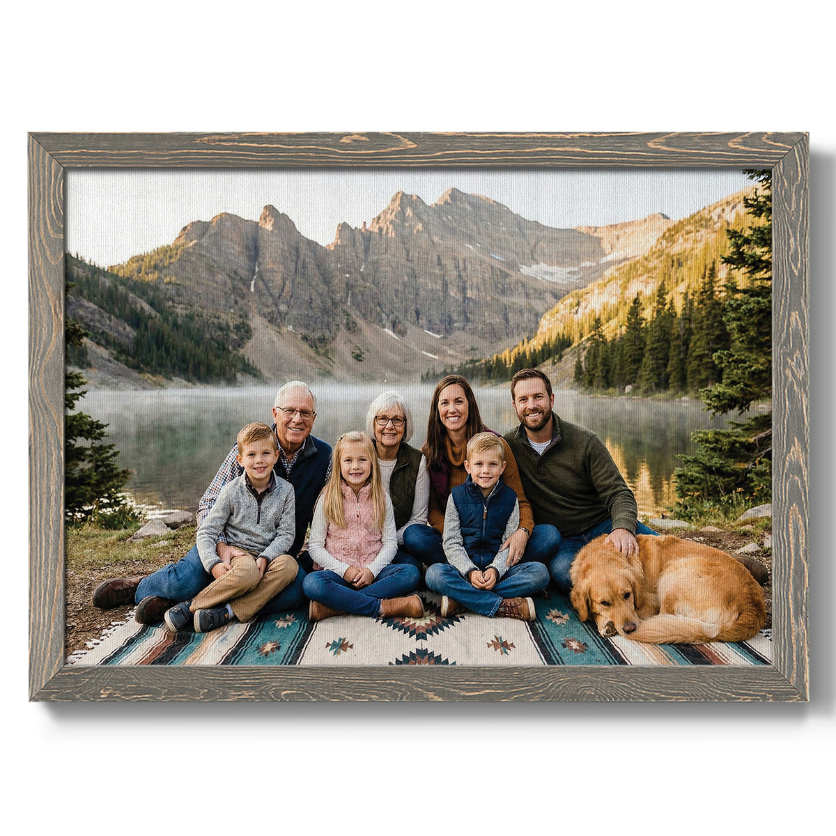 Landscape Custom Rustic Frames - Gallery Wrapped Canvas or Prints