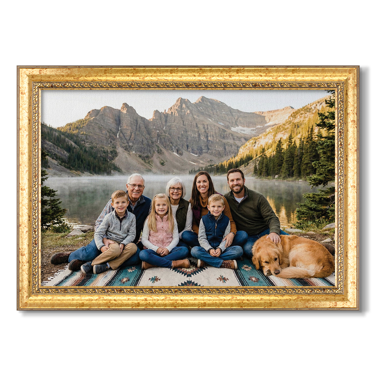 Custom Framed Canvas - Traditional & Ornate Collection