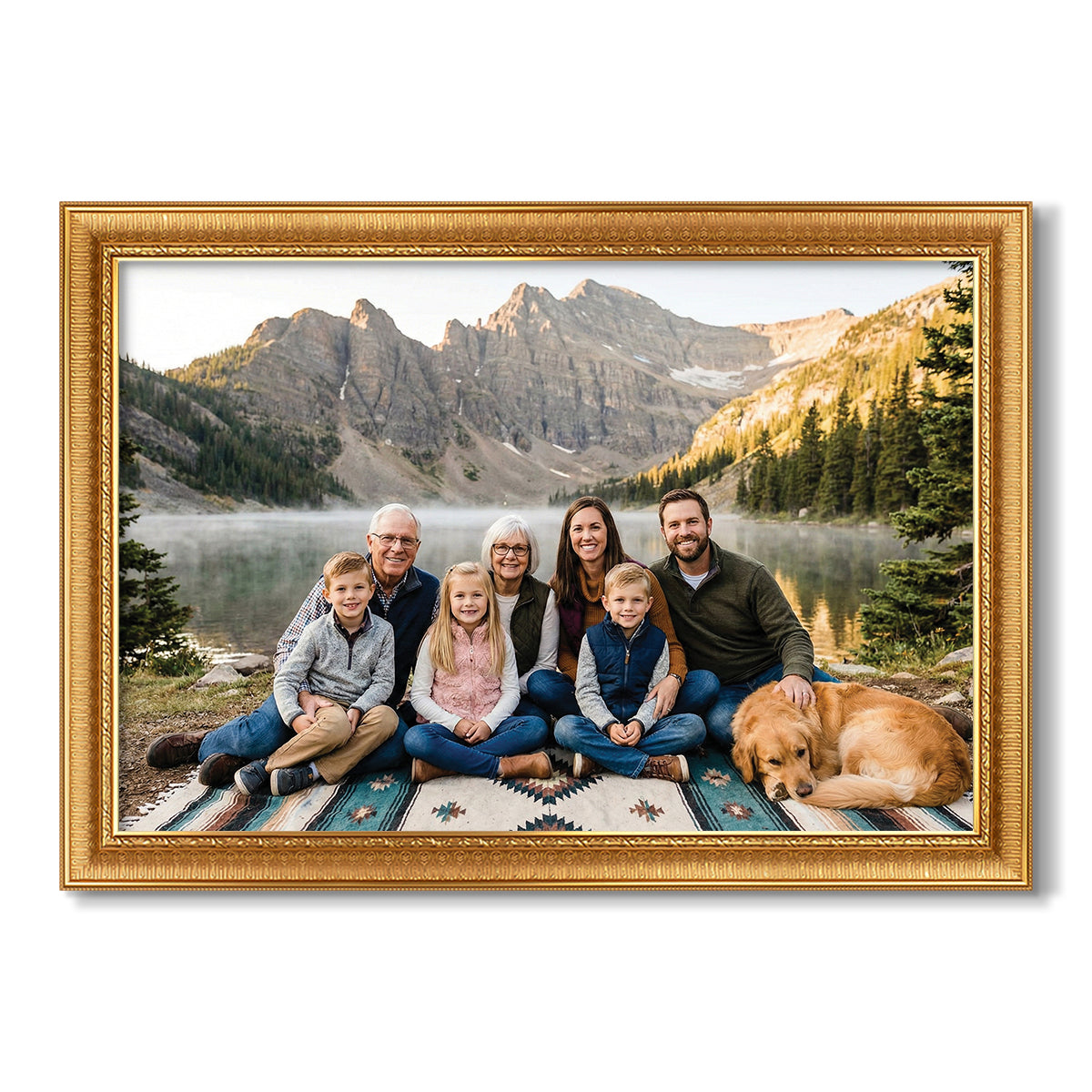 Custom Framed Canvas - Traditional & Ornate Collection