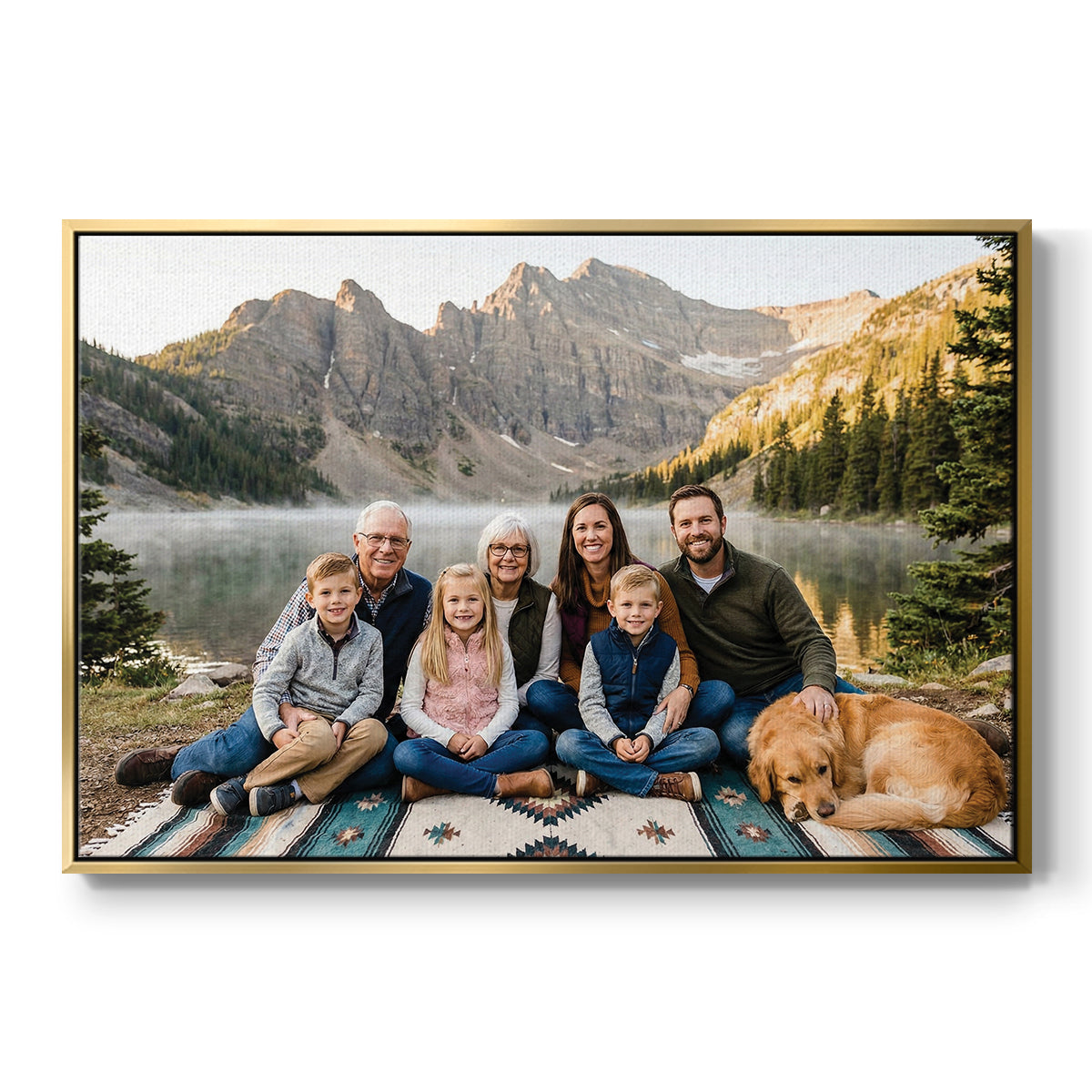 Custom L / Floater Framed Canvas