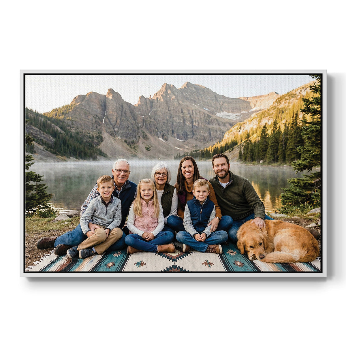 Custom L / Floater Framed Canvas