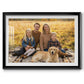 Modern Custom Framed Paper