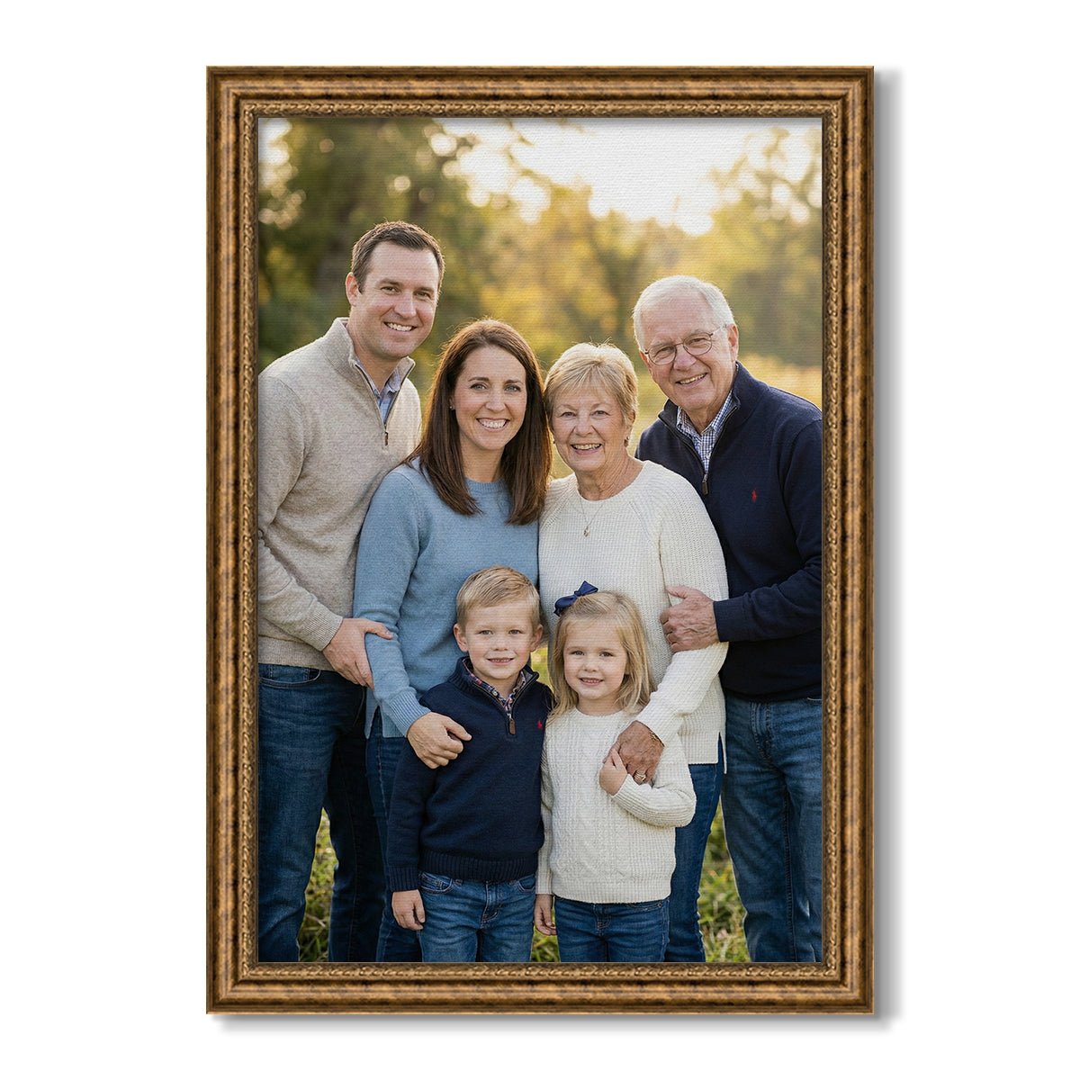 Custom Framed Canvas - Traditional & Ornate Collection