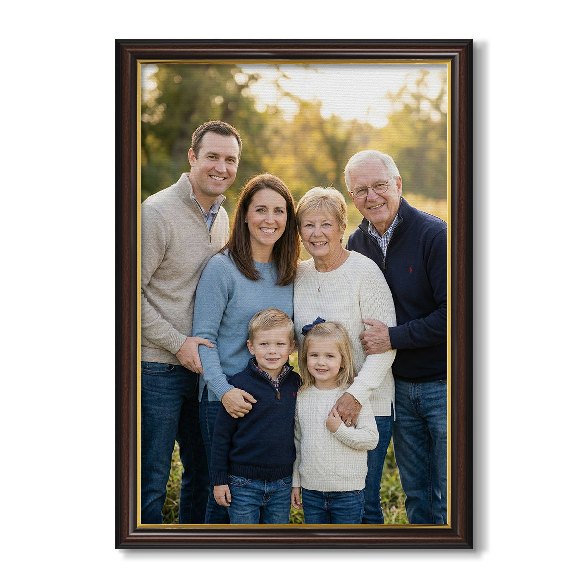Custom Framed Canvas - Traditional & Ornate Collection