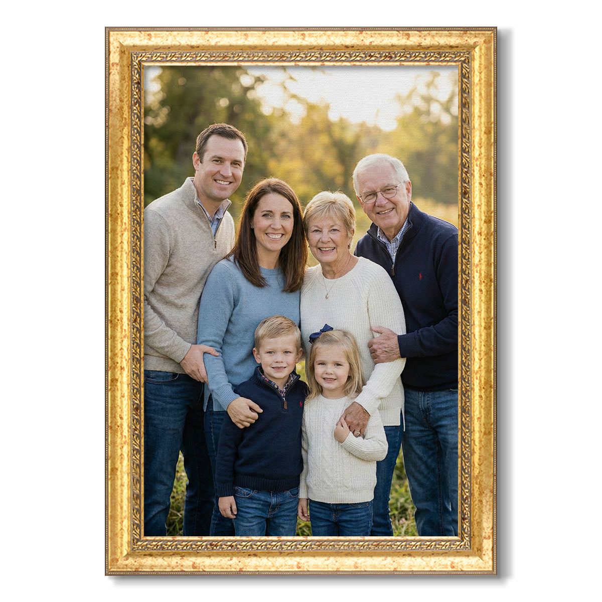 Custom Framed Canvas - Traditional & Ornate Collection