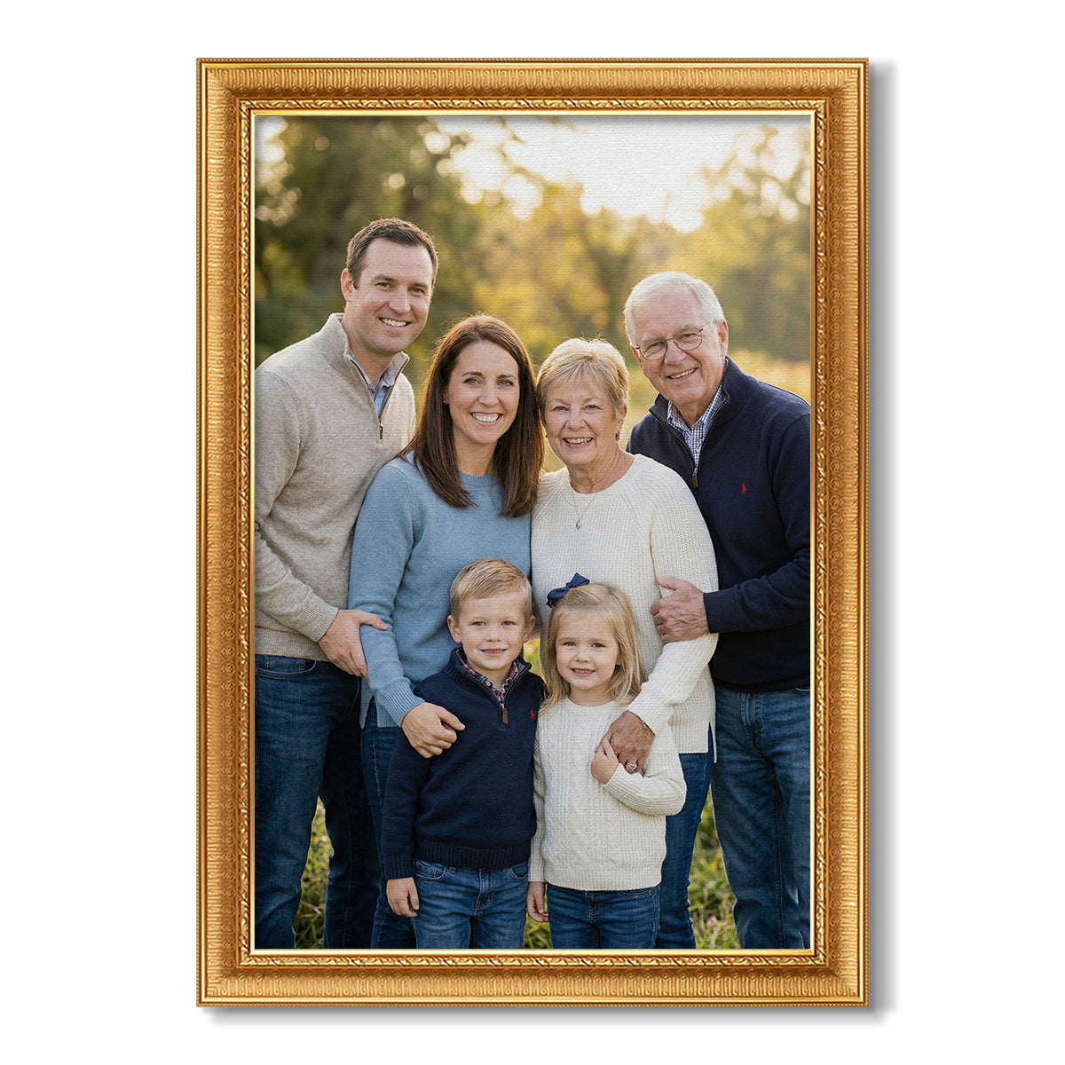 Custom Framed Canvas - Traditional & Ornate Collection