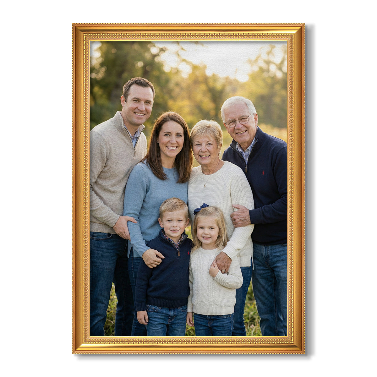 Custom Framed Canvas - Traditional & Ornate Collection