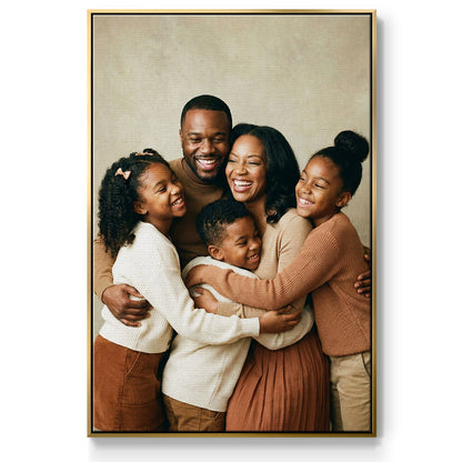 Custom L / Floater Framed Canvas