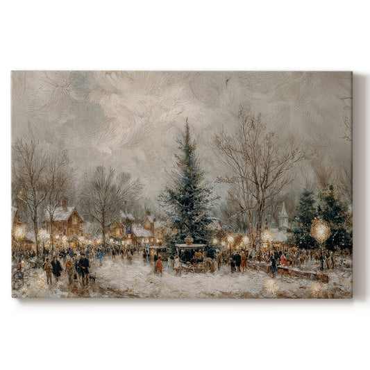 Sleigh of Honeyed Blessing - Canvas Art Print