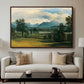 View of Liefering, 1830 - Floater Framed Canvas Print