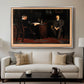 The Sentence of Death, 1908 - Floater Framed Canvas Print