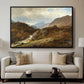 Mountain Landscape, 1864 - Floater Framed Canvas Print
