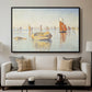 Concarneau, Quiet Morning, Opus 219, 1891 - Floater Framed Canvas Print