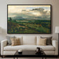 Civita Castellana, c. 1860s - Floater Framed Canvas Print