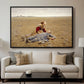 Worn Out (Udslidt), 1889 - Floater Framed Canvas Print