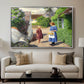 Summer Day in Jyllinge, 1922 - Floater Framed Canvas Print