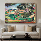 Landscape at Collioure, 1907 - Floater Framed Canvas Print
