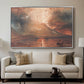 Vesuvius in Eruption, c. 1817 - Floater Framed Canvas Print