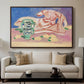 Ilyssus from the Parthenon, 1908 - Floater Framed Canvas Print
