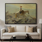 The Bridle Path, White Mountains, 1868 - Floater Framed Canvas Print