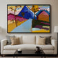 Kochel Straight Street, 1909 - Floater Framed Canvas Print