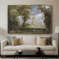 Salisbury Cathedral from the Bishop's Grounds, c. 1825 - Floater Framed Canvas Print