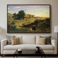 Hagar in the Wilderness, 1835 - Floater Framed Canvas Print