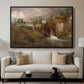 Parham Mill, Gillingham, 1826 - Floater Framed Canvas Print