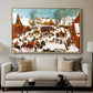 Massacre of the Innocents, c. 1565-1567 - Floater Framed Canvas Print
