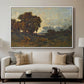 Sunset on the Allier (Soleil couchant sur l'Allier), 1904 - Floater Framed Canvas Print