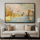 The Lighthouse at Groix, 1925 - Floater Framed Canvas Print