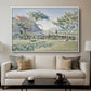 Comblat-le-Château, the Meadow, Opus 161, 1887 - Floater Framed Canvas Print