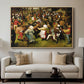 The Wedding Dance, c. 1566 - Floater Framed Canvas Print