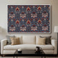 Snakeshead (Printed Textile), c. 1876 - Floater Framed Canvas Print