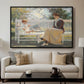 Eleanor and Benny, 1916 - Floater Framed Canvas Print