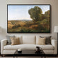 Souvenir of Roquemaure in the Gard, c. 1853 - Floater Framed Canvas Print